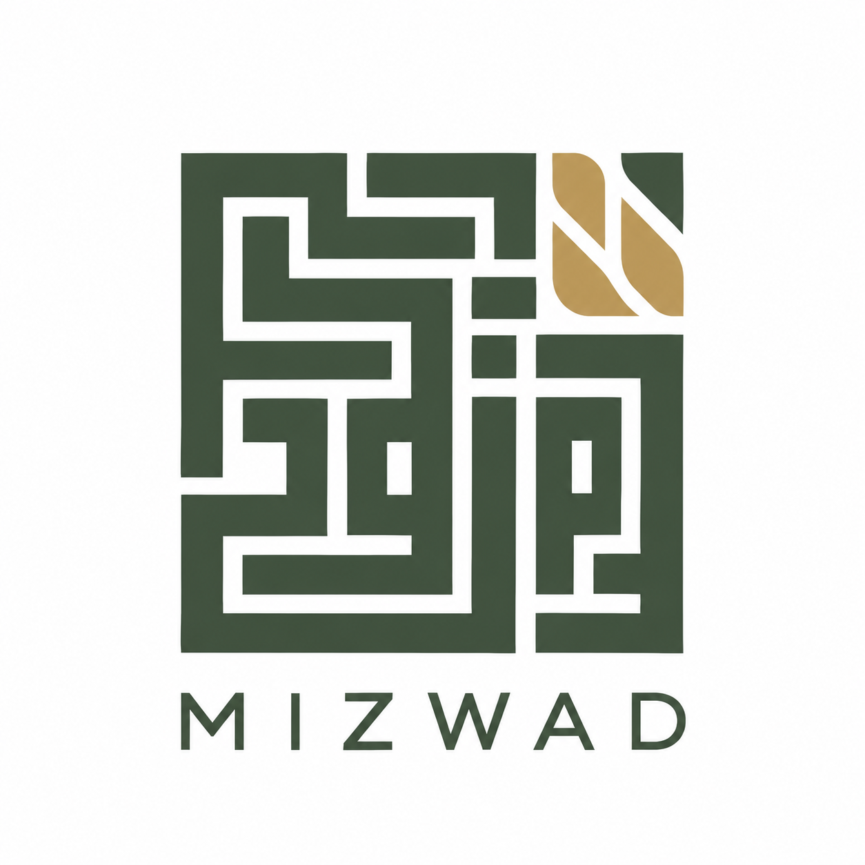 MIZWAD geometric logo